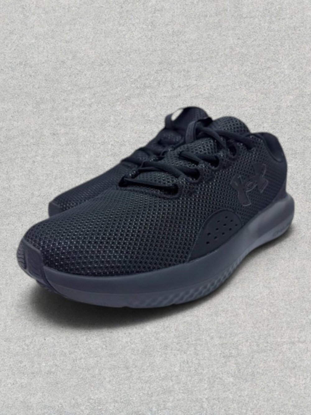 Under Armour Charged Surge 4 Running Shoes Mens Size 12 Black 3027000-002